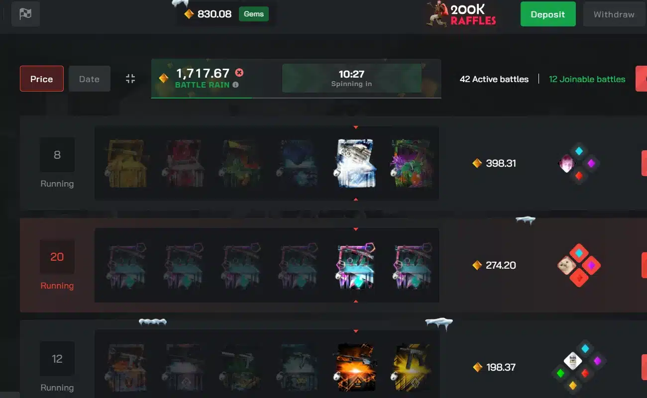 Clash.gg Case Battle