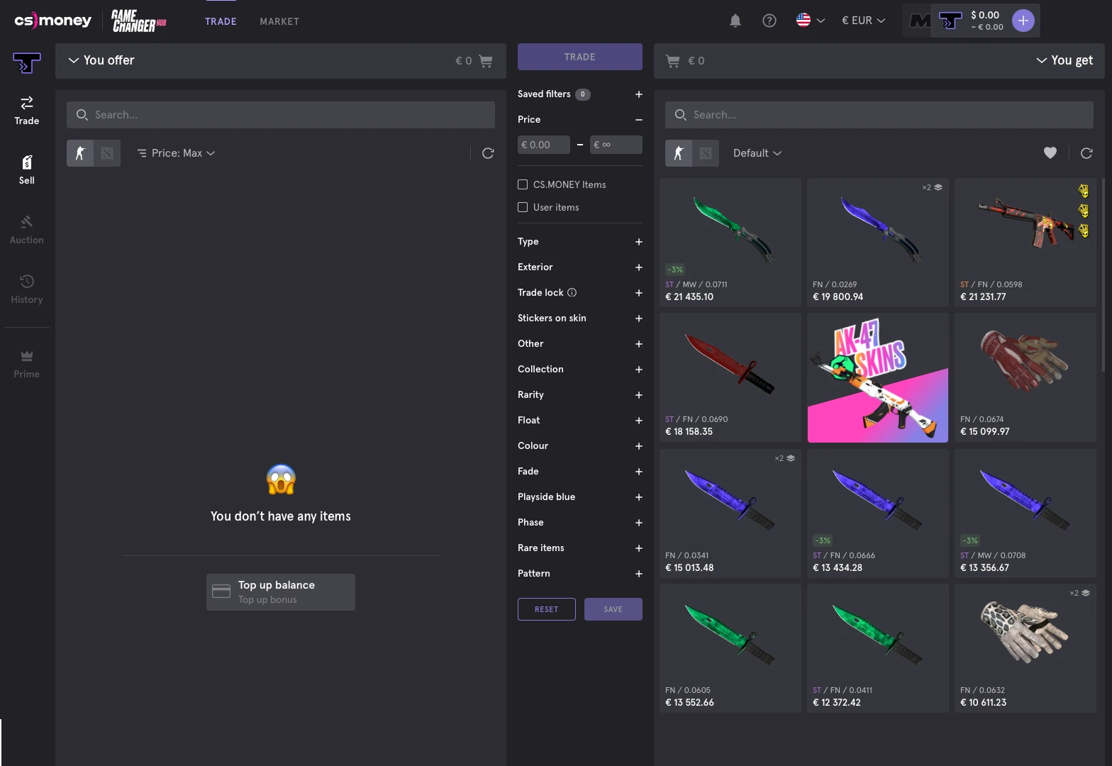 CSMoney Trade