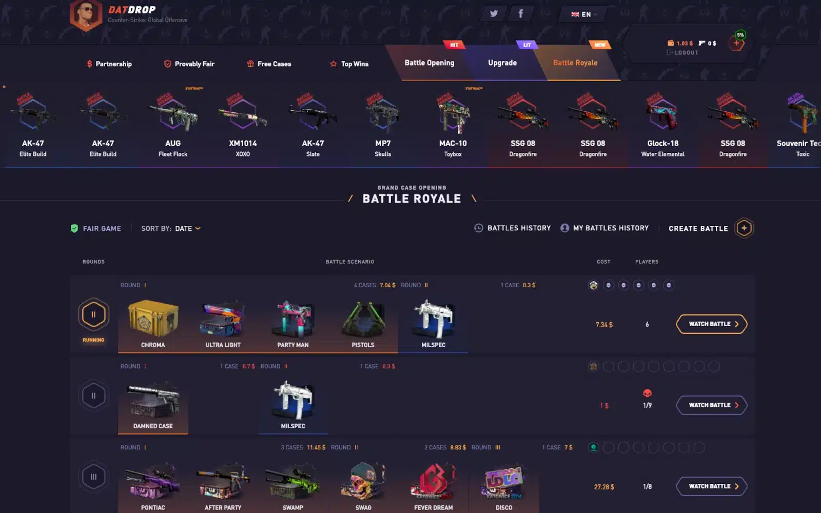 DatDrop Battle Royal