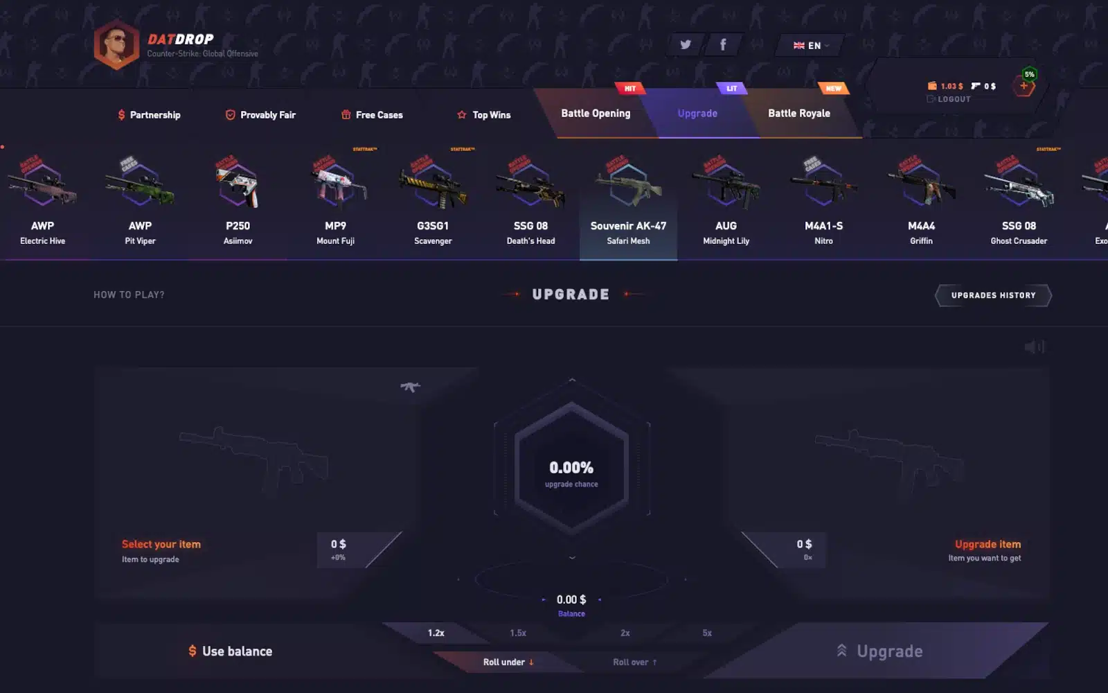 DatDrop Upgrade
