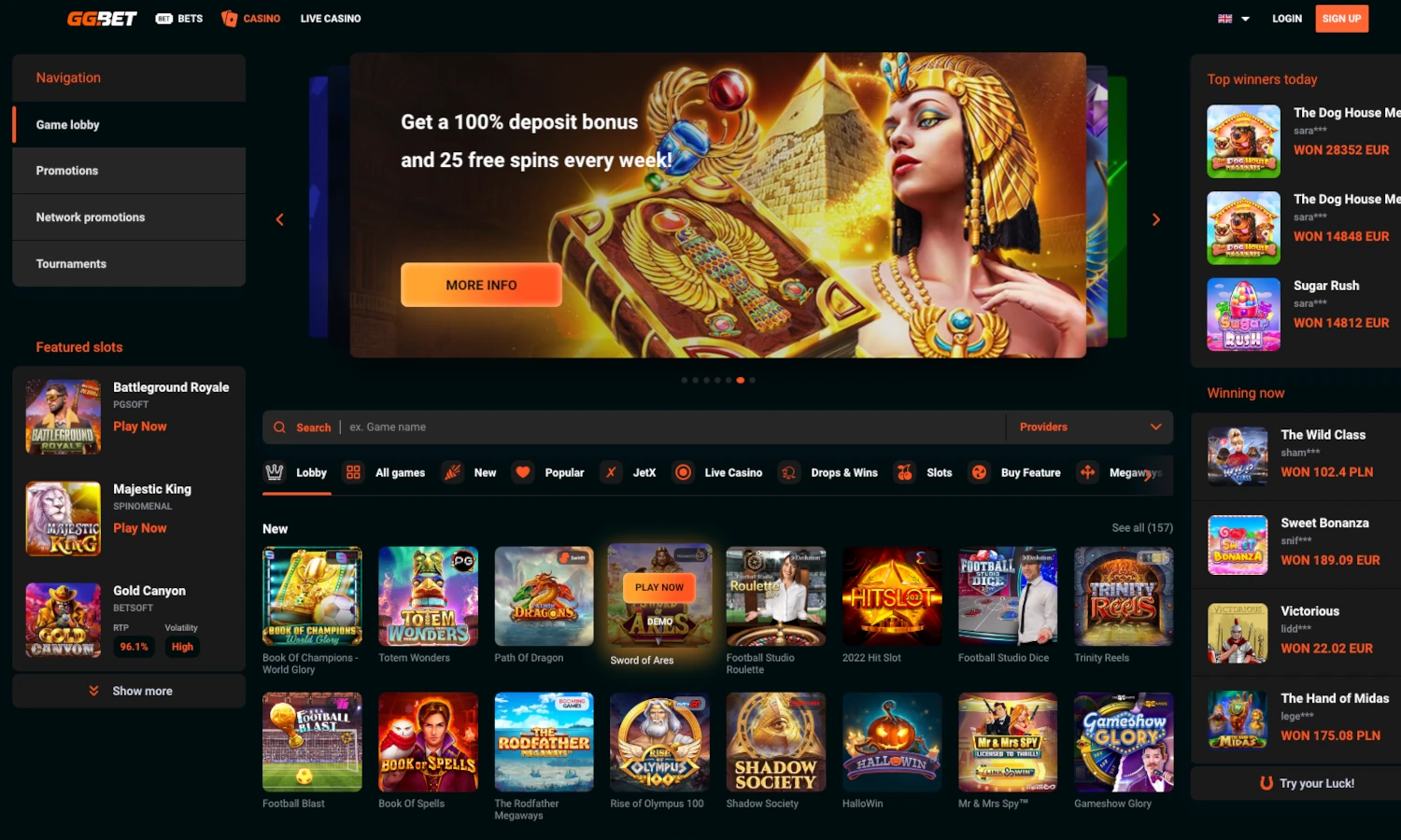 GGbet Casinos