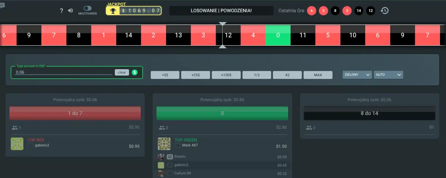 Gamdom Roulette