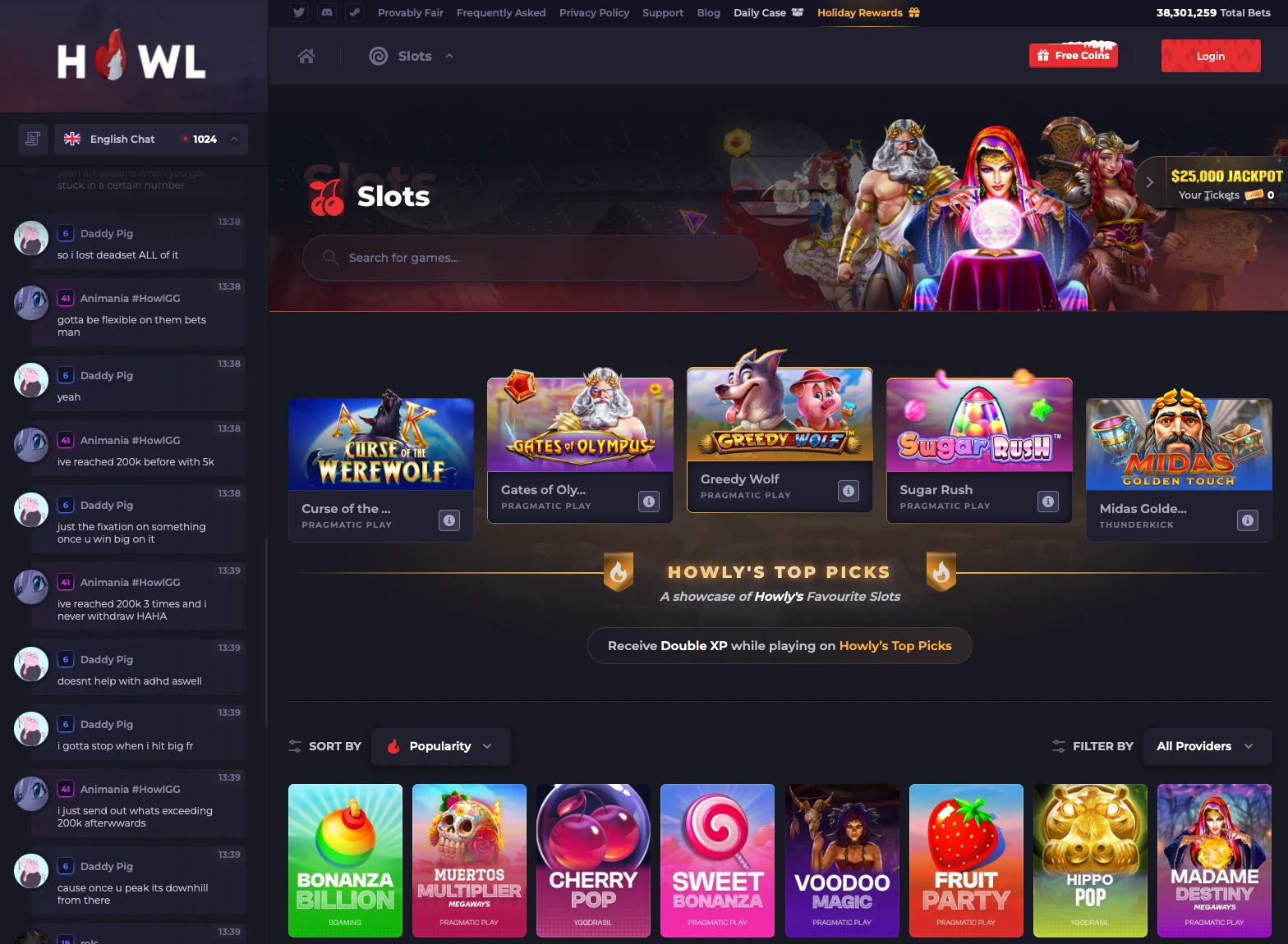 Howl Slots
