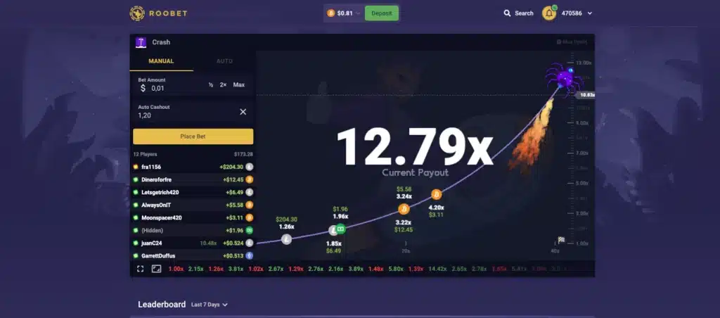 Roobet Crash
