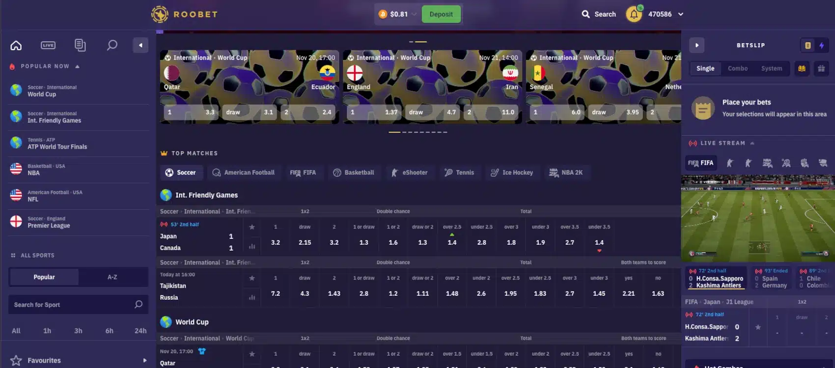 Roobet Sportsbook