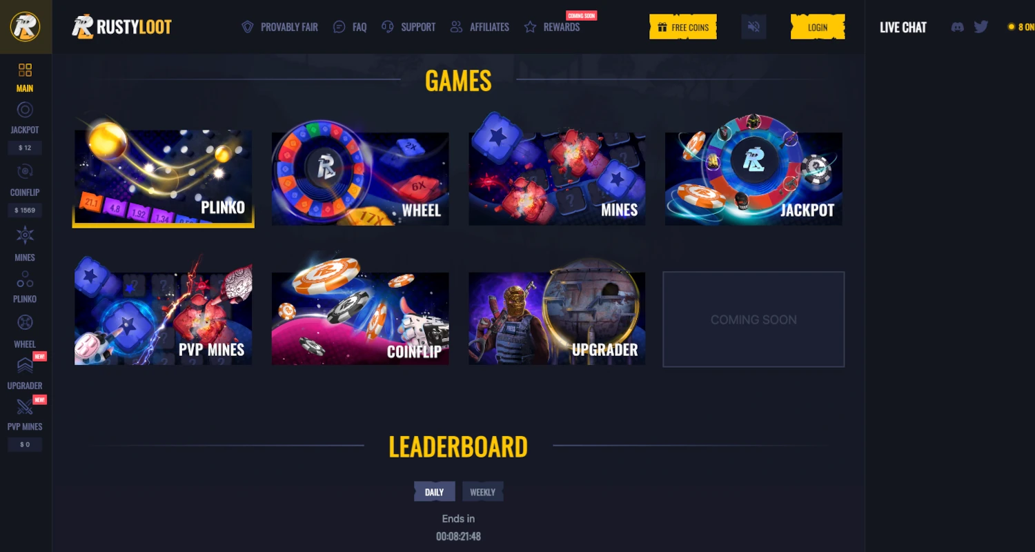 Rustyloot Games