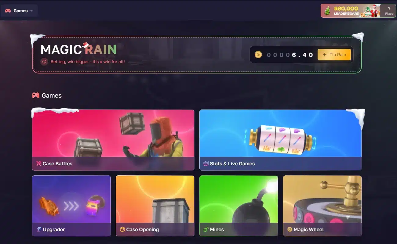 Rustmagic.com slots and games