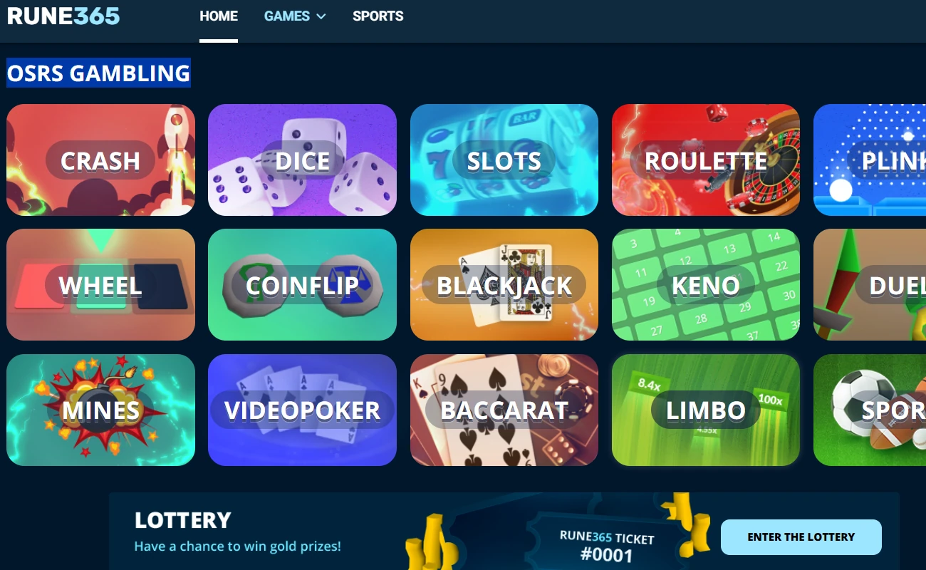 Rune365.com osrs gambling