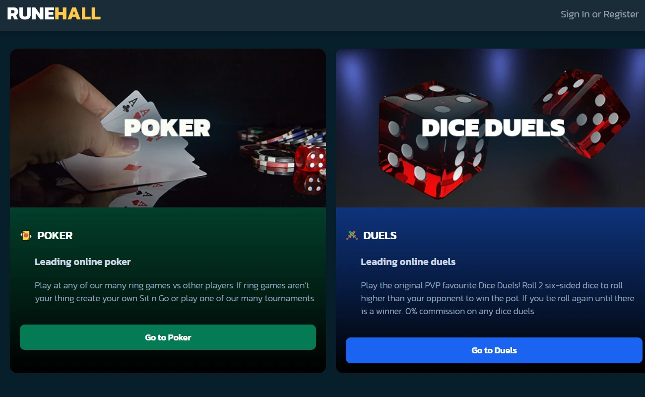 Runehall.com Gambling rs3