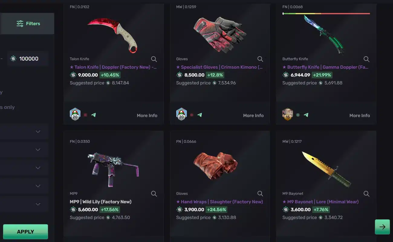 Skinrave Skins