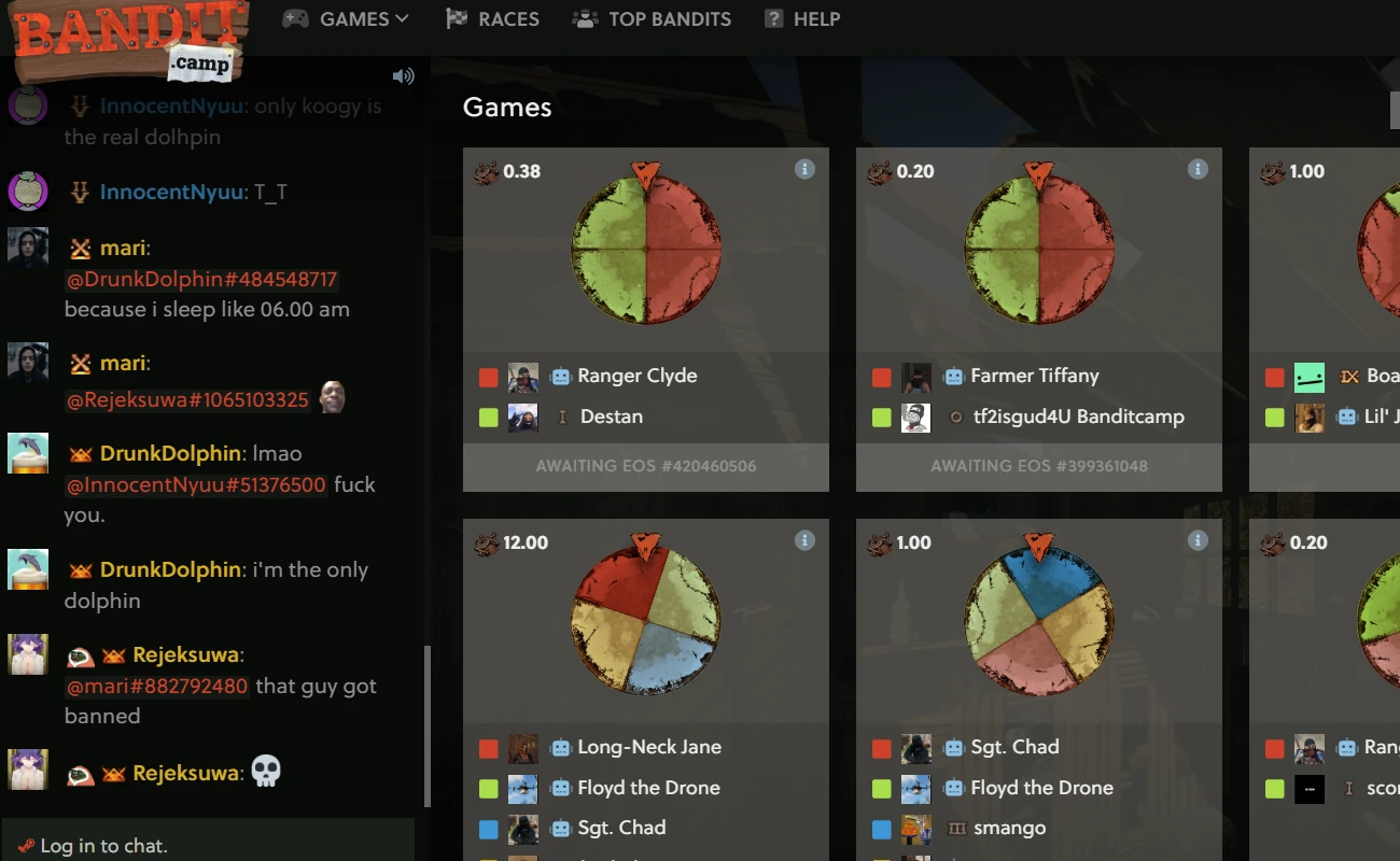 banditcamp spins