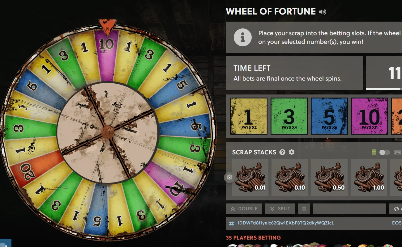 banditcamp wheel of fortune