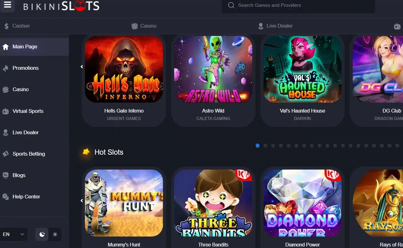 Bikinislots Slots