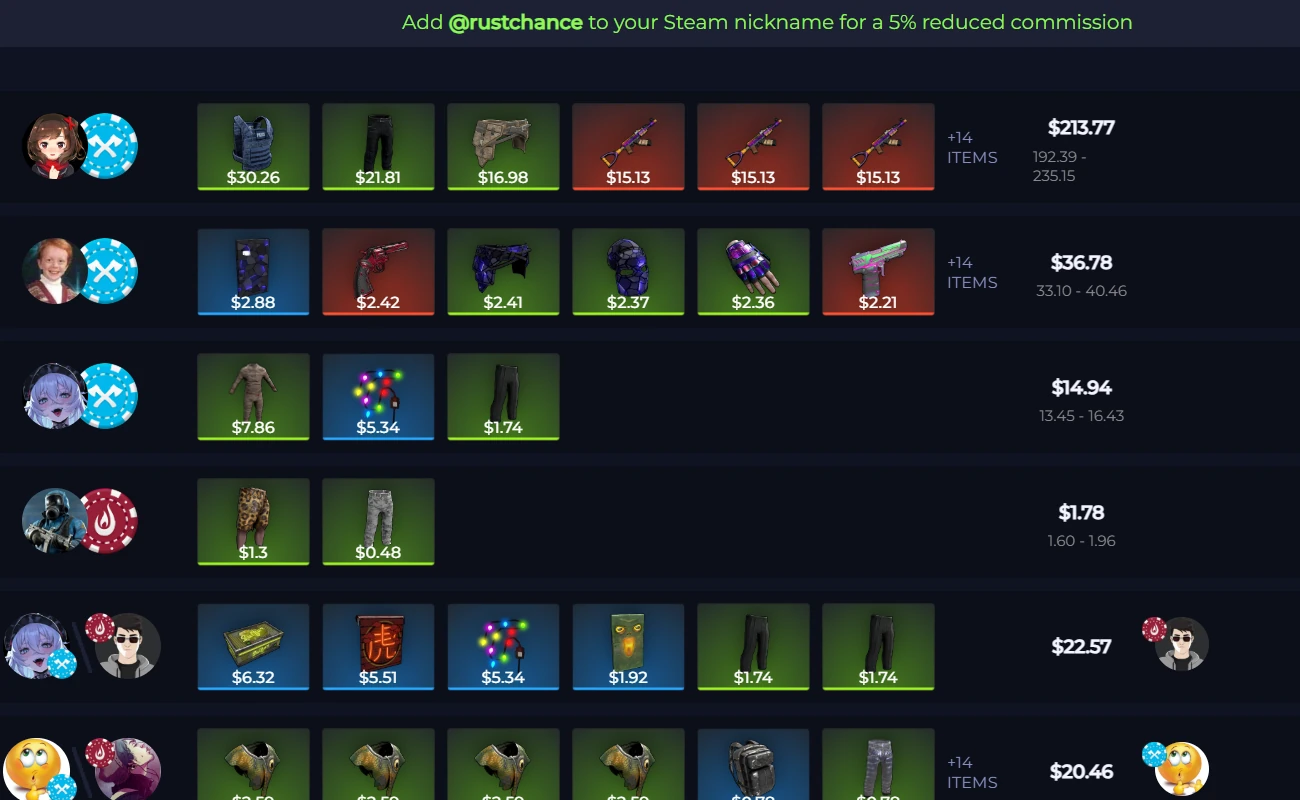 Rustchance Coinflip
