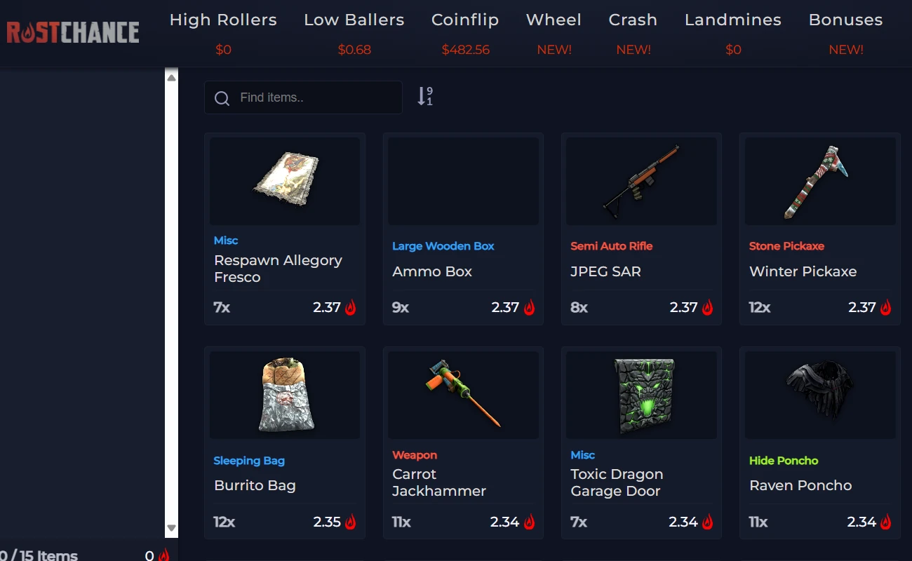 Rustchance Shop