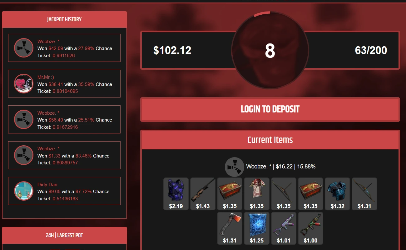 Rustypot Jackpot