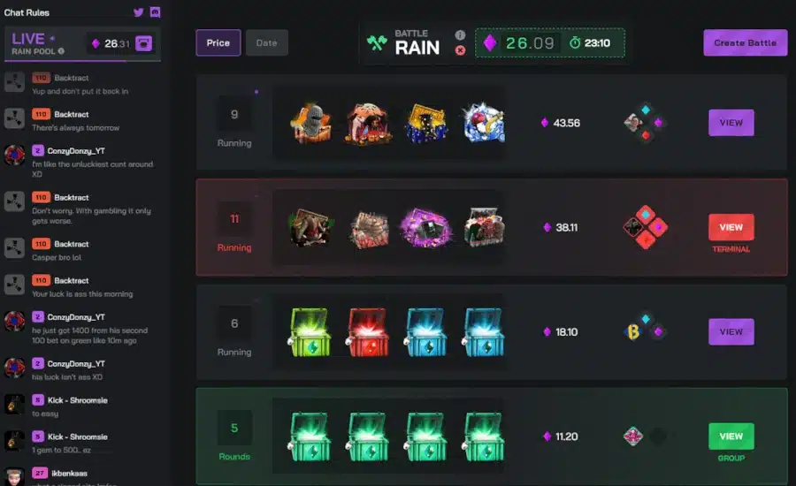 Rust Case Battles Sites guide: compare case odds, battle rules and skin withdrawals