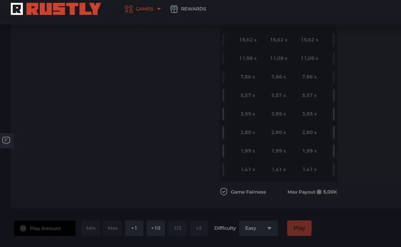 Rust Towers Gambling
