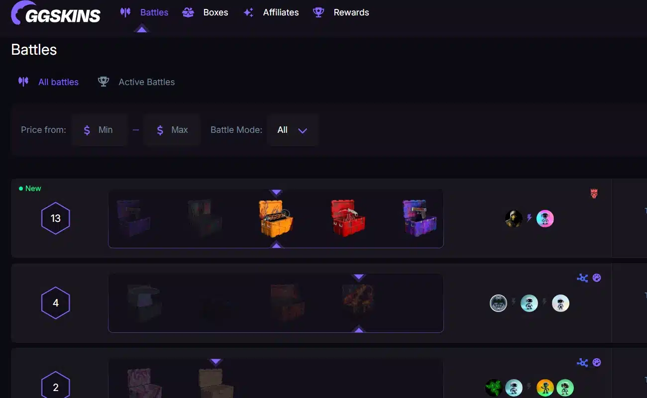 GGSkins Case Battles