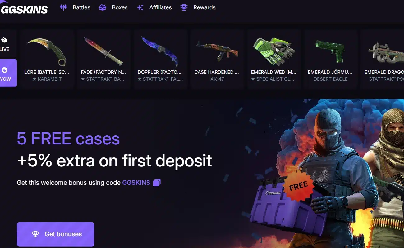 GGSkins Case Opening