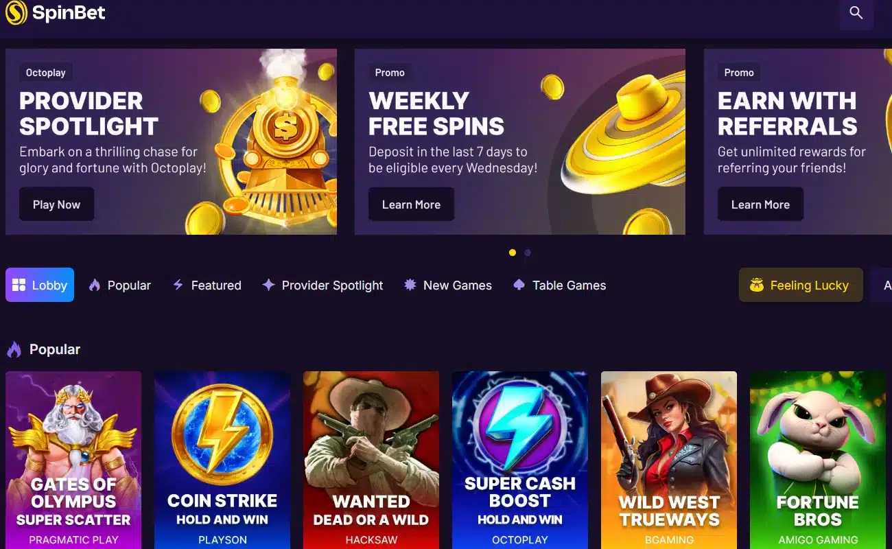 SpinBetter Slots