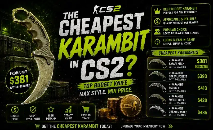 The Cheapest Karambit in CS2?