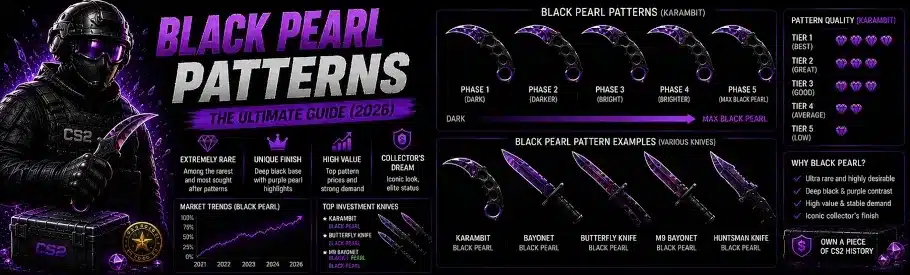 CS2 Black Pearl Patterns