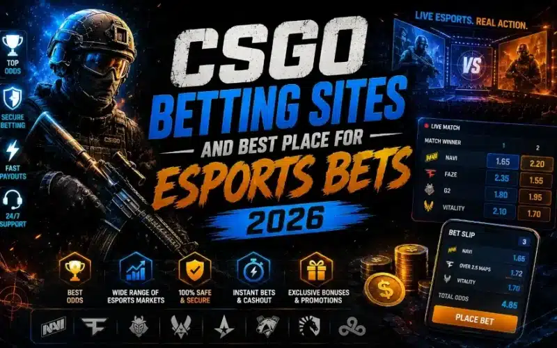 CSGO Betting Sites And Best Places For Esports Bets 2026