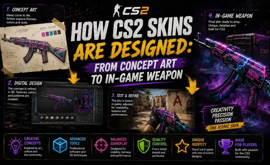 How CS2 Skins Are Designed