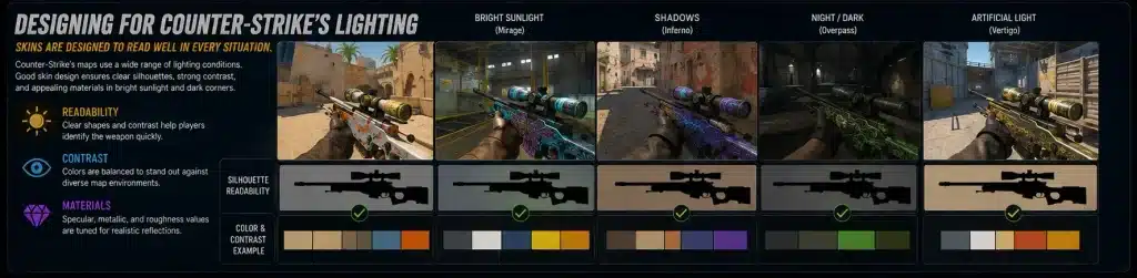 Designing for Counter Strikes Lighting