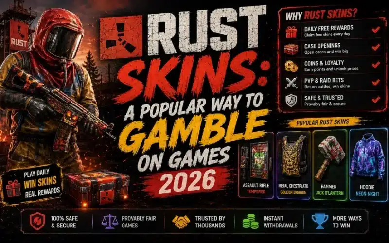 Rust Skins: A Popular Way To Gamble On Games 2026