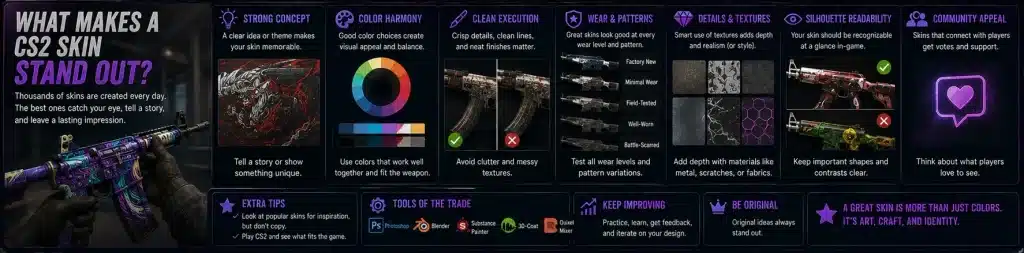 What Makes a CS2 Skin Stand Out