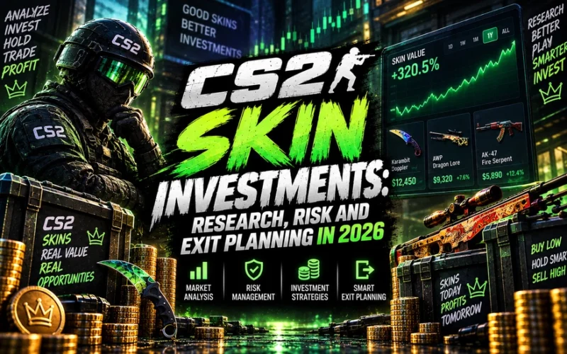 CS2 Skin Investments: Research, Risk and Exit Planning in 2026