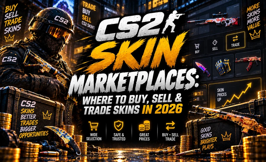 CS2 Skin Marketplaces — Where to Buy, Sell & Trade Skins in 2026