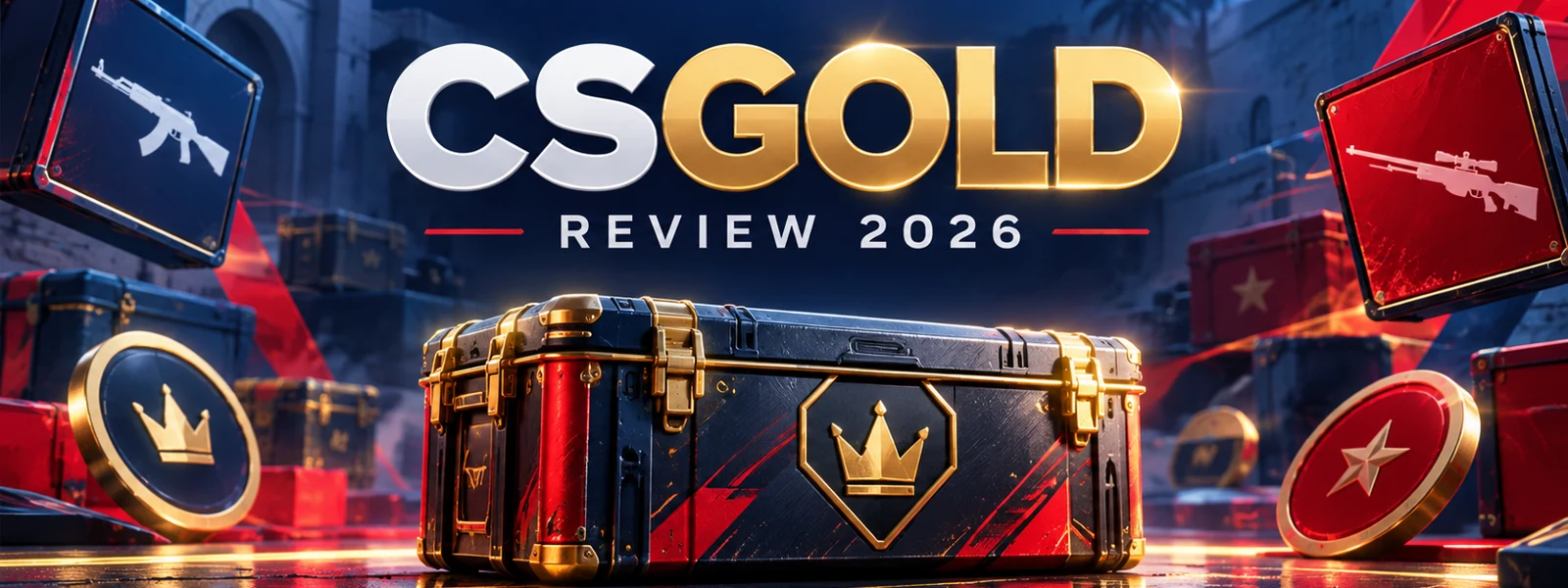 CSGOLD review 2026 – cases, crypto payments and prize rules