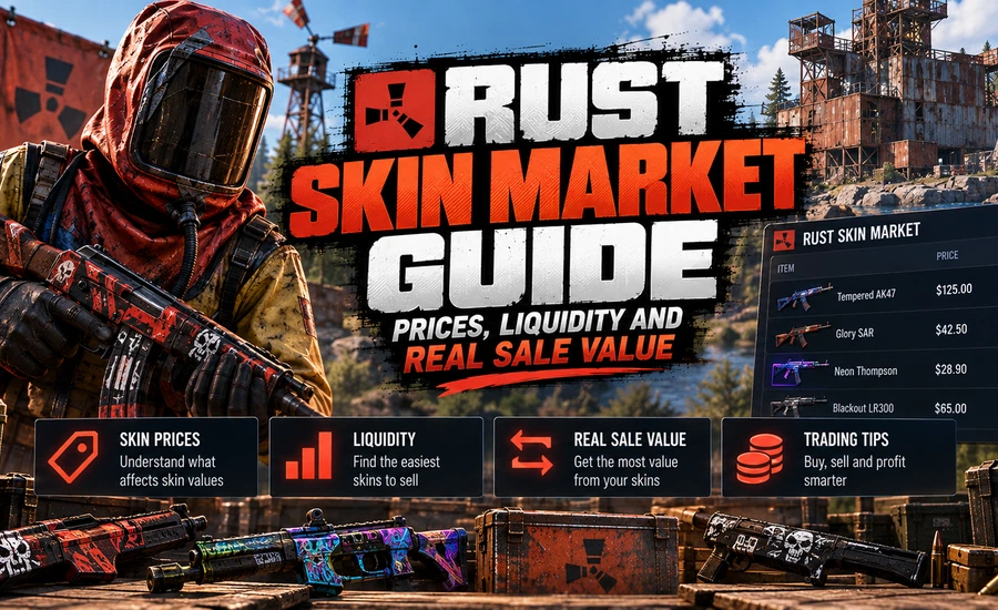 Rust skin market — Prices, Liquidity and Real Sale Value